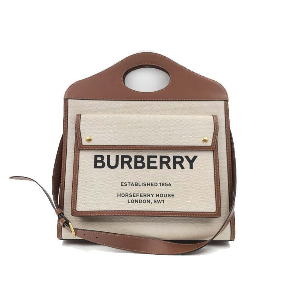 Burberry Canvas Pocket Bag Medium #352388F72B